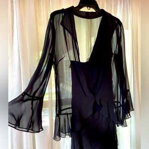 Ann Klein One Shoulder Dress